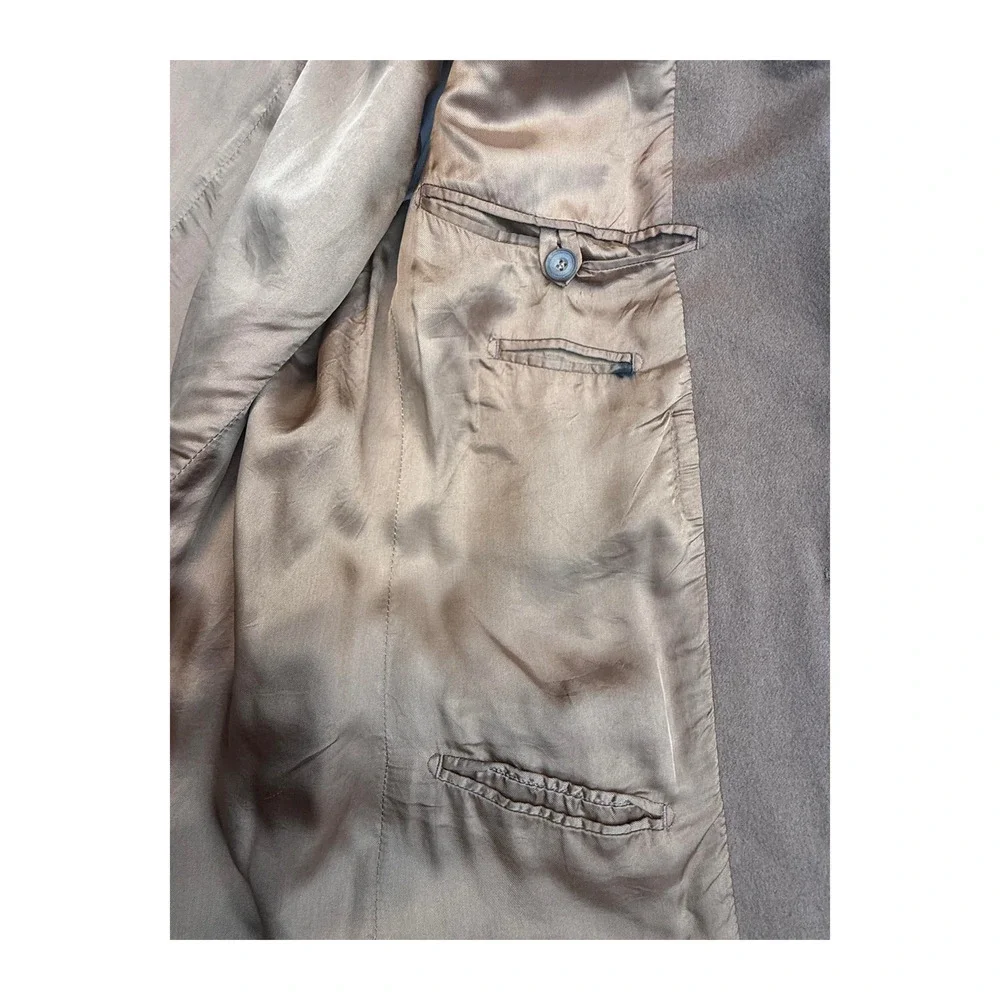 Burberry Wool Blazer Vintage Tan M